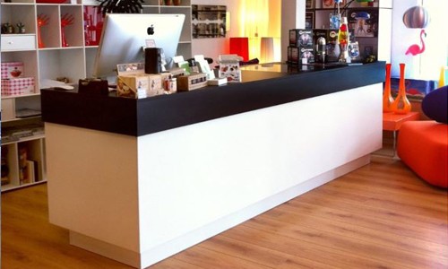 Toonbank voor winkel of salon